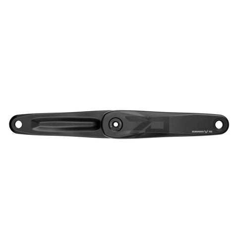 SRAM Crank Arm Assembly Eagle 70 ISIS Black M15 Self Extracting Bolt - for Pedal Assist (Chainring/BB not included):  160MM