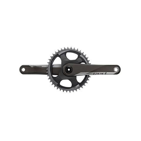 SRAM CRANKSET - RED 1X D1 AXS DUB GLOSS DIRECT MOUNT (BB NOT INCLUDED): NATURAL CARBON 12SPD 175MM 46T