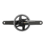 SRAM FORCE D2 CRANKSET 1X DUB DIRECT MOUNT 40T (BB NOT INCLUDED) 2023: UNICORN GREY WITH LASER FOIL 172.5MM