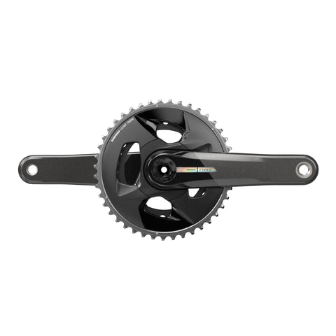 SRAM FORCE D2 CRANKSET WIDE DUB 43-30 (BB NOT INCLUDED) 2023: UNICORN GREY W/LASER FOIL 175MM