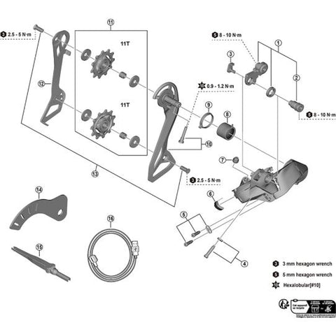 SPRE RDR7150 inner plate