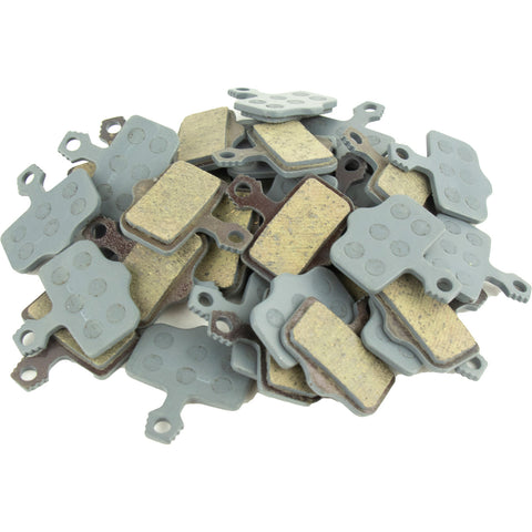 SRAM Disc Brake Pads - Small Organic/Steel (Powerful) (20 Sets) - 2 Piece Road/Elixir/DB/Level B1 (2020+) - Oe Mtb Pad: