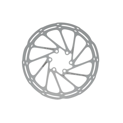 SRAM ROTOR - CENTERLINE ROUNDED (INCLUDES STEEL ROTOR BOLTS):  180MM