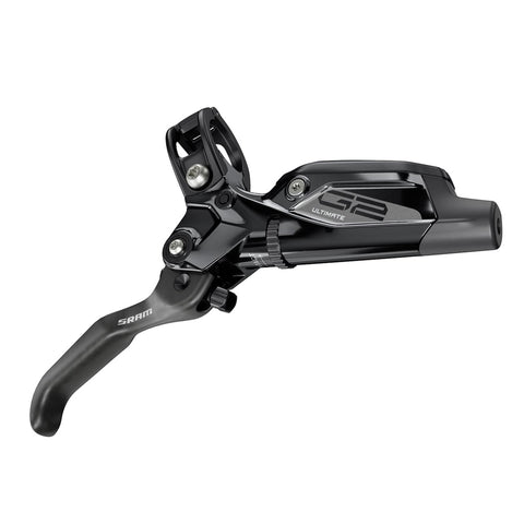 SRAM G2 ULTIMATE DISC BRAKE, CARBON LEVER, TI HARDWARE, REACH, SWINGLINK, CONTACT, (INCLUDES MMX CLAMP, ROTOR/BRACKET SOLD SEPARATELY) A2: GLOSS BLACK 950MM