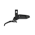 SRAM DISC BRAKE LEVEL SILVER STEALTH 2 PISTON -  ALUMINUM LEVER, STAINLESS HARDWARE, REACH ADJ, FRONT HOSE (INCLUDES MMX CLAMP, ROTOR/BRACKET SOLD SEPARATELY) C1: BLACK ANO 950MM