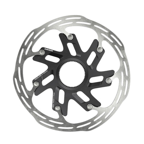 SRAM Rotor Paceline X Centerlock Rounded (Includes Internal Tooled Lockring):  140MM