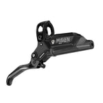 SRAM DISC BRAKE MAVEN SILVER STEALTH - ALUMINUM LEVER, STAINLESS HARDWARE, REACH/CONTACT ADJ,SWINGLINK, BLACK  (INCLUDES MMX CLAMP, BRACKET) (ROTOR SOLD SEPARATELY)A1: BLACK FRONT 950MM HOSE