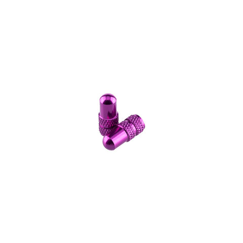 DEITY Presta Valve Caps: PURPLE