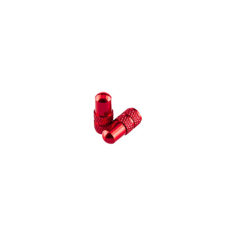 DEITY Presta Valve Caps: RED