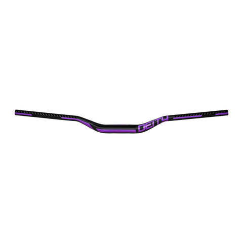 DEITY RACEPOINT Aluminium Handlebar 35mm Bore, 38mm Rise: PURPLE 810MM