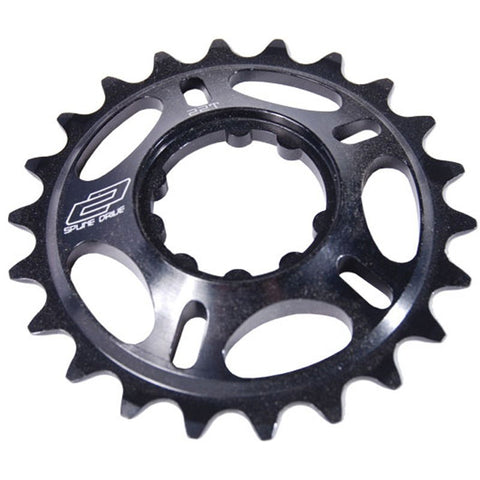 DMR - Spline Drive Chain Ring - 22t - Black