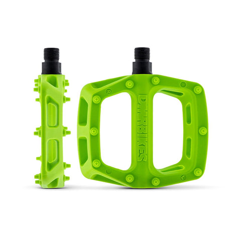DMR - V6 Plastic Pedal - Cro-Mo Axle - Green