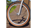 KHE MAC X Sandoval Limited Edition BMX Park Folding Tyre 20 x 2.25 (62-406) - Black / Gum- 100psi (PRE-ORDER ETA TBC)