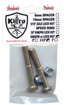 KHIRO DIAMOND KINGPIN SET 2.5" - GRADE 8 ZINC