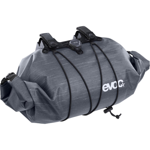 EVOC Waterproof Handlebar Pack BOA 9L 2024: CARBON GREY 9L