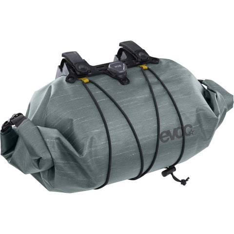 EVOC Waterproof Handlebar Pack BOA 9L 2024: STEEL 9L