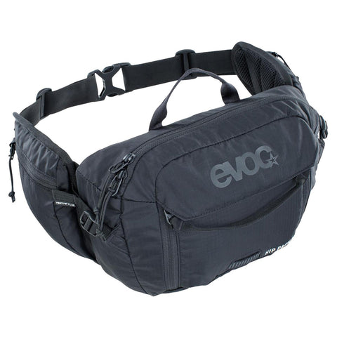 EVOC Hip Pack 3L 2025: BLACK 2025 ONE SIZE