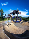 KHE MAC3 BMX Street & Park Folding Tyre 20 x 2.40 (62-406) - Black - 100psi (PRE-ORDER ETA TBC))