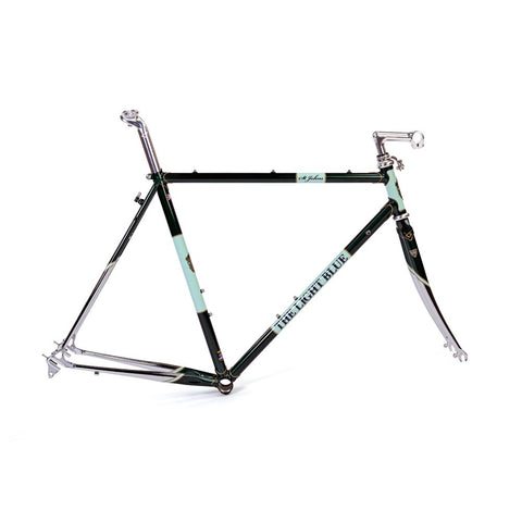 St Johns FramesetRetro styled light touring frame with mudguard eyes.