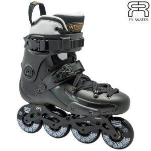 FR SKATES - FR1 DELUXE 80 BLACK - SIZE 35 - 36