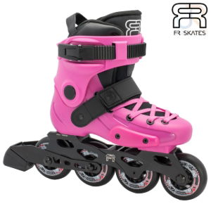 FR SKATES - FR J ADJUSTABLE PINK - SIZE 32-34