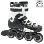 FR SKATES - FRW 80 BLACK/WHITE - SIZE 35
