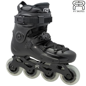 FR SKATES - FR J CLUB ADJUSTABLE BLACK - SIZE 32-34
