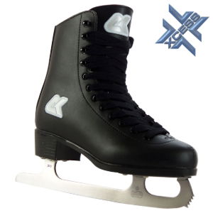 XCESS FASHION BLACK ICE SKATE - SIZE 6 (39)