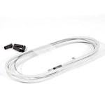 Powerglide Sport CableColoured Cable with Black Plastic Ferrules White, Blue or Red.
