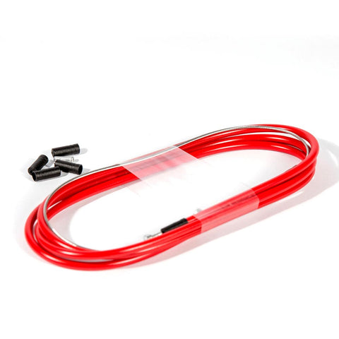 Powerglide Sport CableColoured Cable with Black Plastic Ferrules White, Blue or Red.