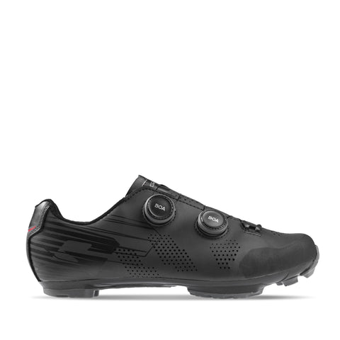 Gaerne Obsidian Gravel Shoes 2025: BLACK 46