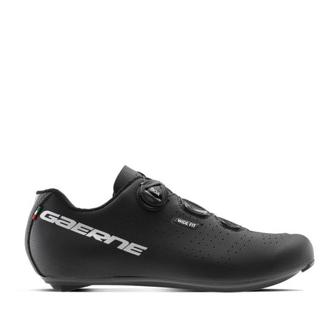 Gaerne Sprint Wide Road Cycling Shoes 2025: MATT BLACK 44