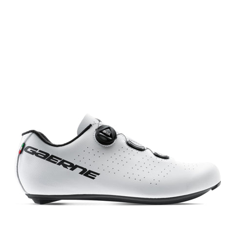 Gaerne Sprint Road Cycling Shoes 2025: MATT WHITE 45