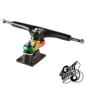 GULLWING SIDEWINDER II 10" TRUCK - BLACK/RASTA (Unit)