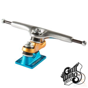 GULLWING SIDEWINDER II 10" TRUCK - BLUE/ORANGE (Unit)
