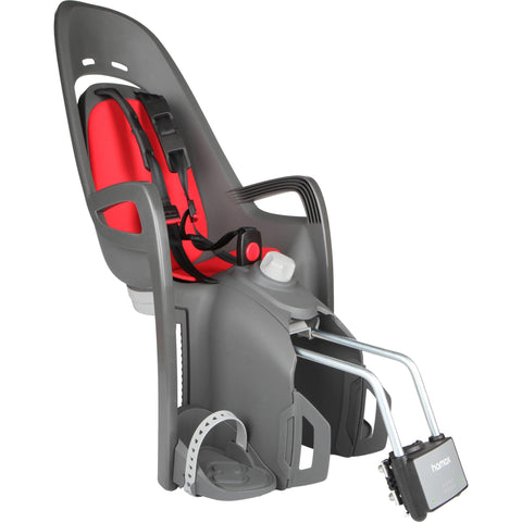 Hamax Zenith Relax Child Bike Seat 2024: GREY/RED