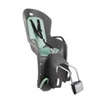 Hamax Amiga Child Bike Seat 2022: DARK GREY/GREEN
