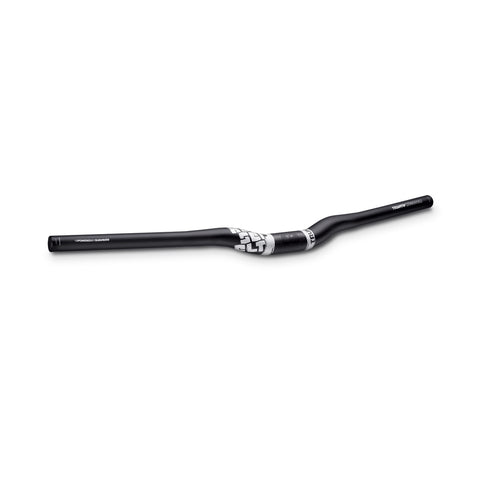 TRUVATIV RISERBAR - HUSSEFELT 700MM 40MM RISE 31.8MM BLAST BLACK: BLACK 700MM