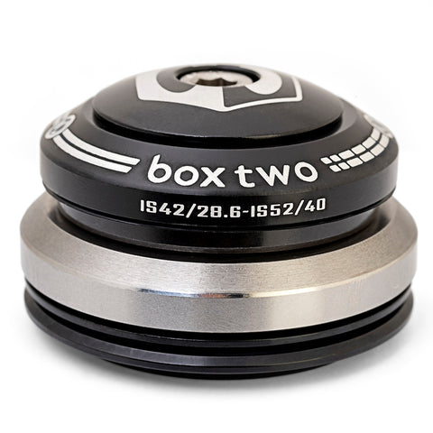 Box Two 1-1/8 Inch Integrated HeadsetIS42/28.6 top and IS52/40 bottom