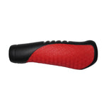 SRAM COMFORT GRIPS BLACK/RED 133MM: