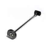 UNI-LOCK3 x XL Bolts, alloy cap and fork nut. Blk, 11/8"