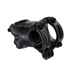 TRUVATIV ATMOS STEM 7K 31.8MM CLAMP 6MM RISE 1-1/8 STEERER BEAD A1: BLAST BLACK WITH BLACK LOGOS 40MM