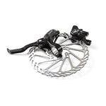 Clarks CLOUT Two Piston Hydraulic Brakes Front and Rear F160/R160 - IS Mount: BLACK