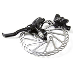 Clarks CLOUT Two Piston Hydraulic Brake Rear R160 - IS Mount: BLACK