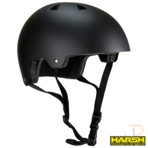 HARSH ABS HELMET - MATT BLACK - MEDIUM (55 - 58CM)