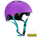 HARSH ABS HELMET - PURPLE - MEDIUM (55 - 58CM)