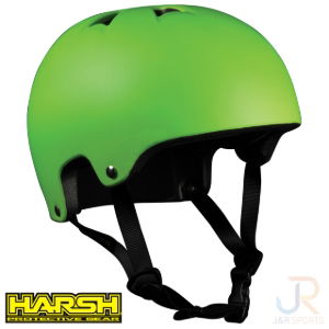 HARSH PRO EPS HELMET - LIME - LARGE 58 - 62CM