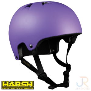 HARSH PRO EPS HELMET - PURPLE MATT - MEDIUM 55 - 58CM