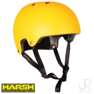 HARSH RENTAL HELMET - YELLOW - X/SMALL 48 - 50CM