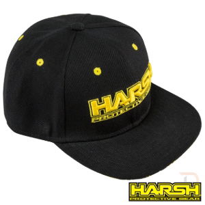 HARSH SNAPBACKS - BLACK / BLACK / YELLOW